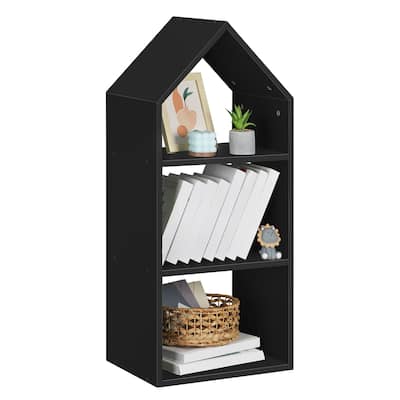 Tier Open Shelf Bookcase, Freestanding Shelves and Cube Organizer for Display