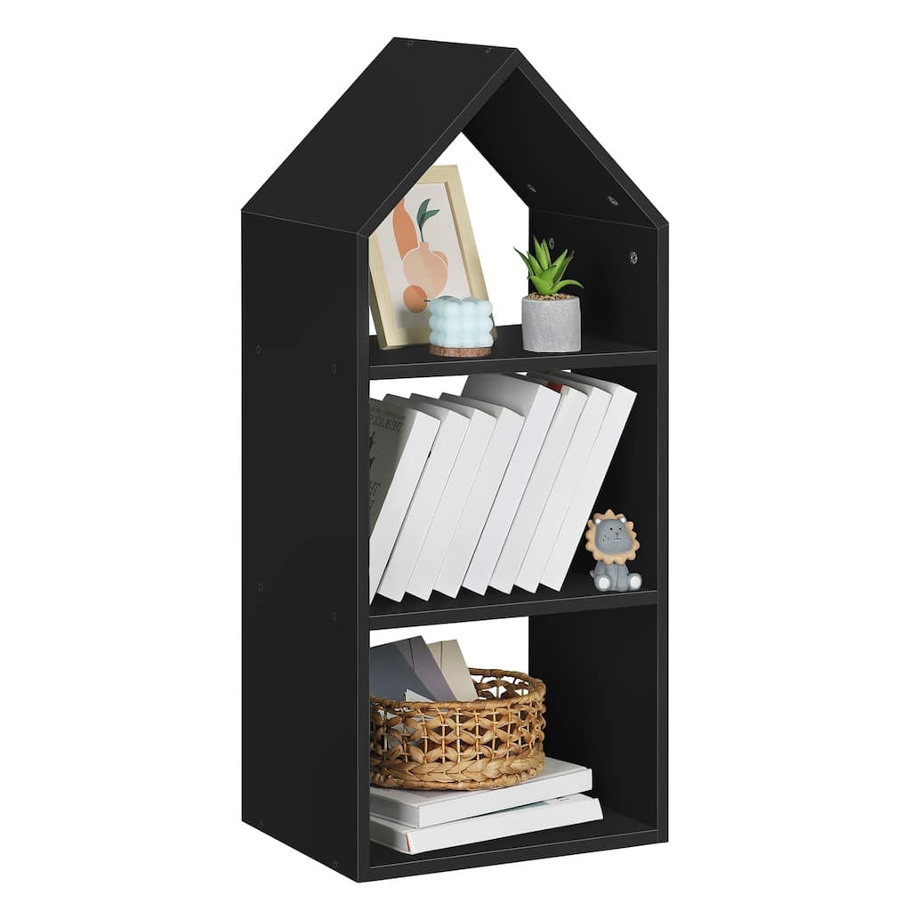 Tier Open Shelf Bookcase, Freestanding Shelves and Cube Organizer for Display