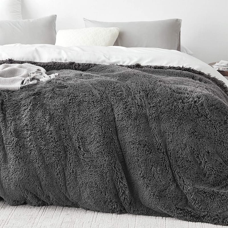Are You Kidding - Coma Inducer® Oversized Duvet Cover - Charcoal/White