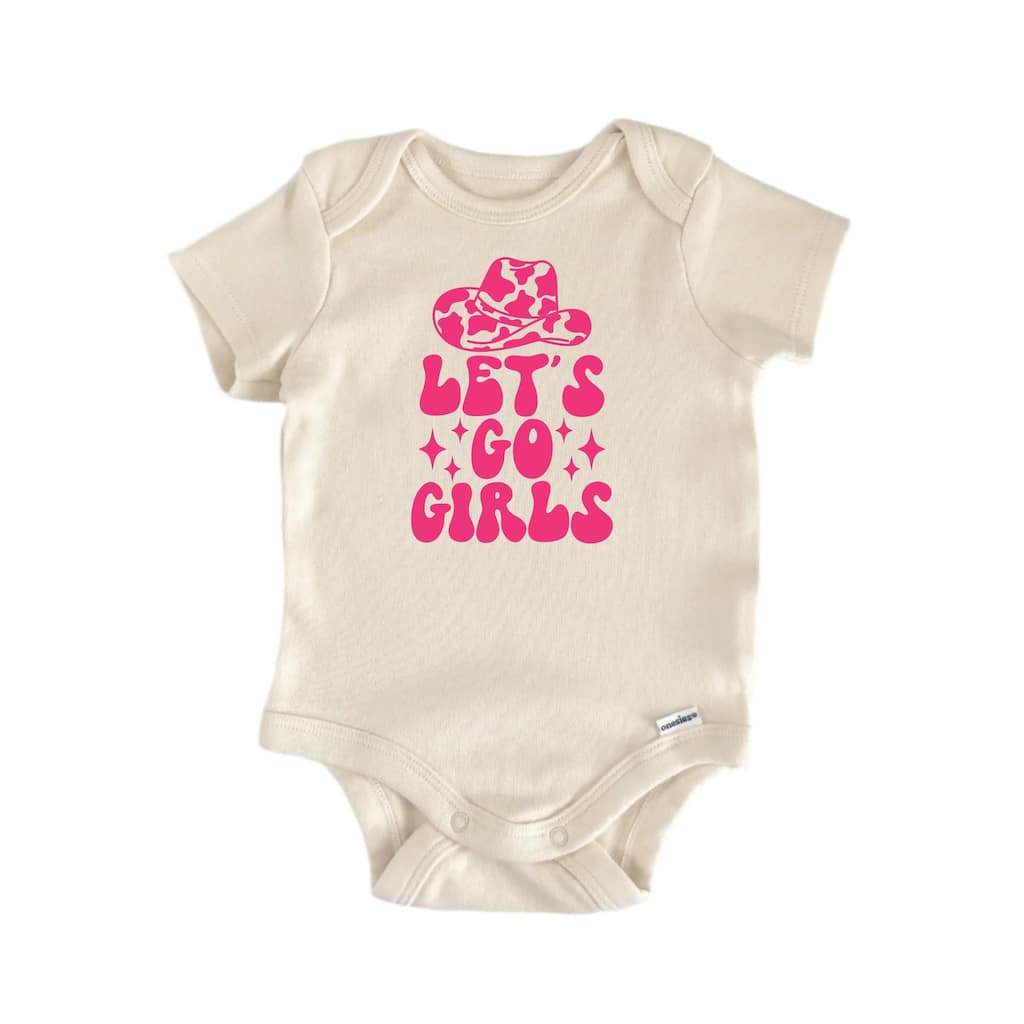 Let's Go Girls Country Western - Baby Boy Girl Clothes Bodysuit Funny Cute Newborn