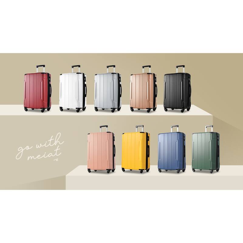 Hardshell Luggage Suitcase Carry On ABS Spinner Trolley with TSK Lock