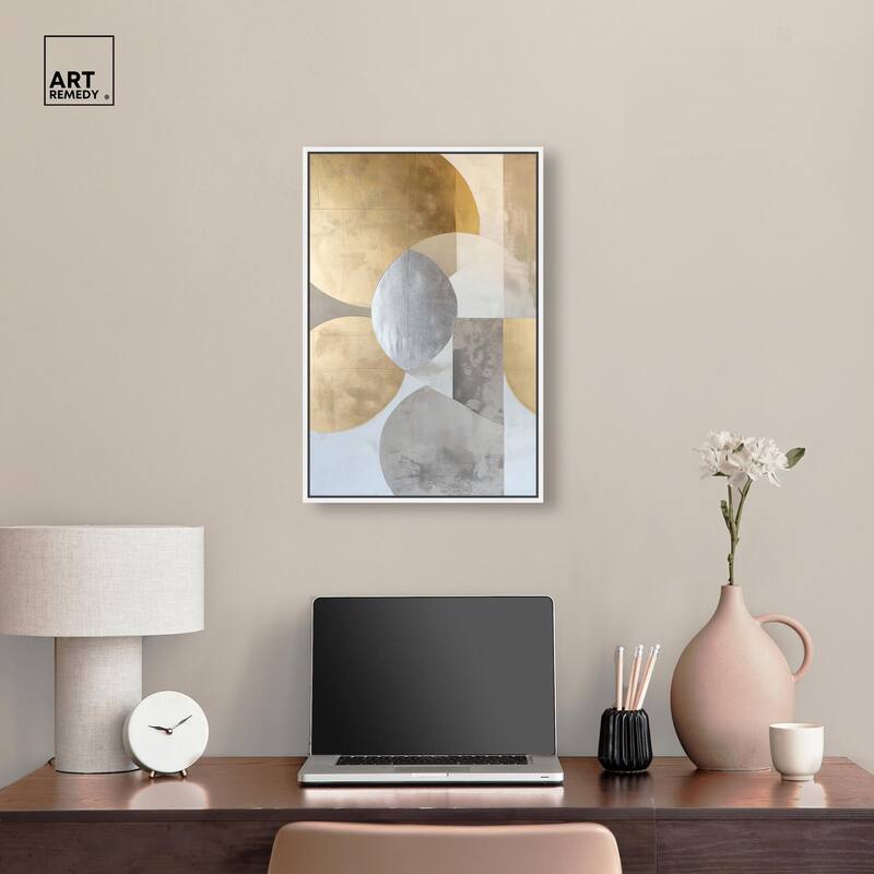Golden Sequence I Canvas by Art Remedy
