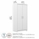 preview thumbnail 70 of 81, Cabot Tall Storage Cabinet with Doors by Bush Furniture