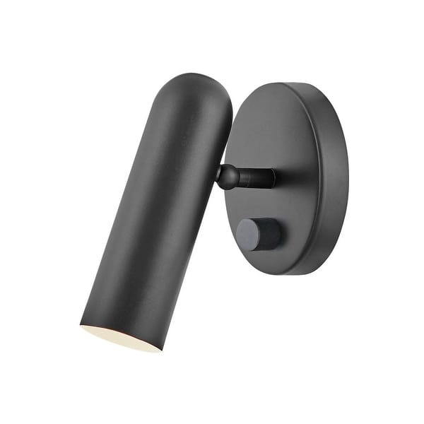 slide 2 of 3, Hinkley Lighting Jax 7" Tall LED Wall Sconce Black