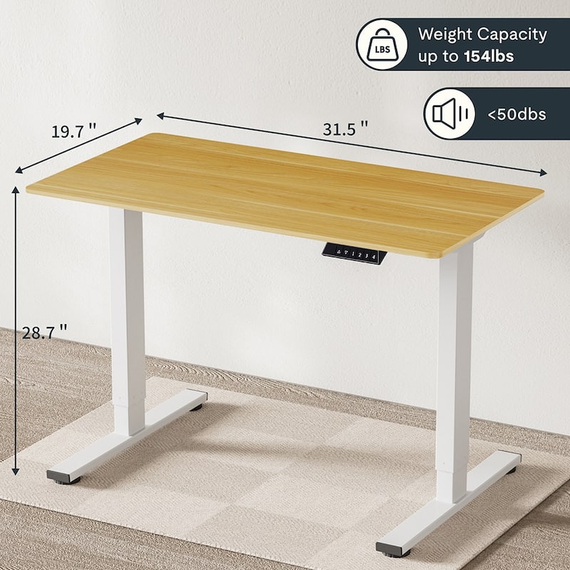 Electric Adjustable Standing Desk for Home Office