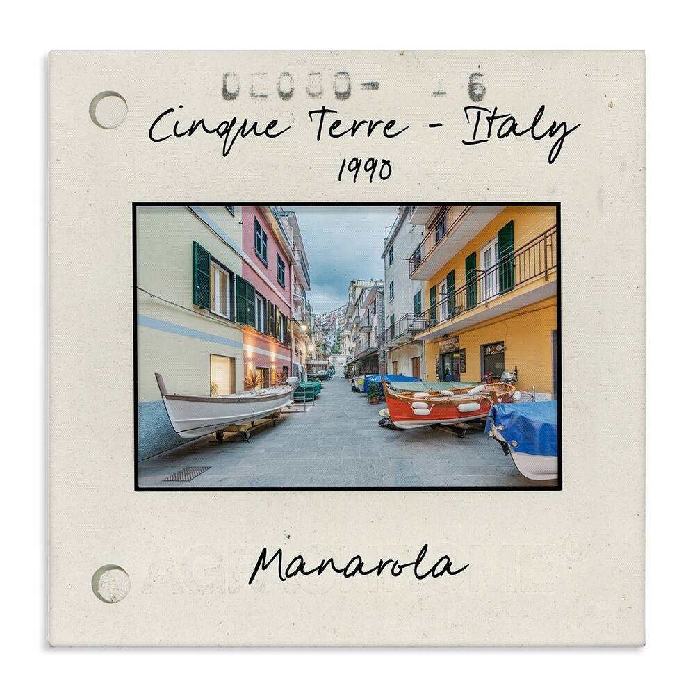 Stupell Vintage Travel Italy View Canvas Wall Art Design By Danita Delimont