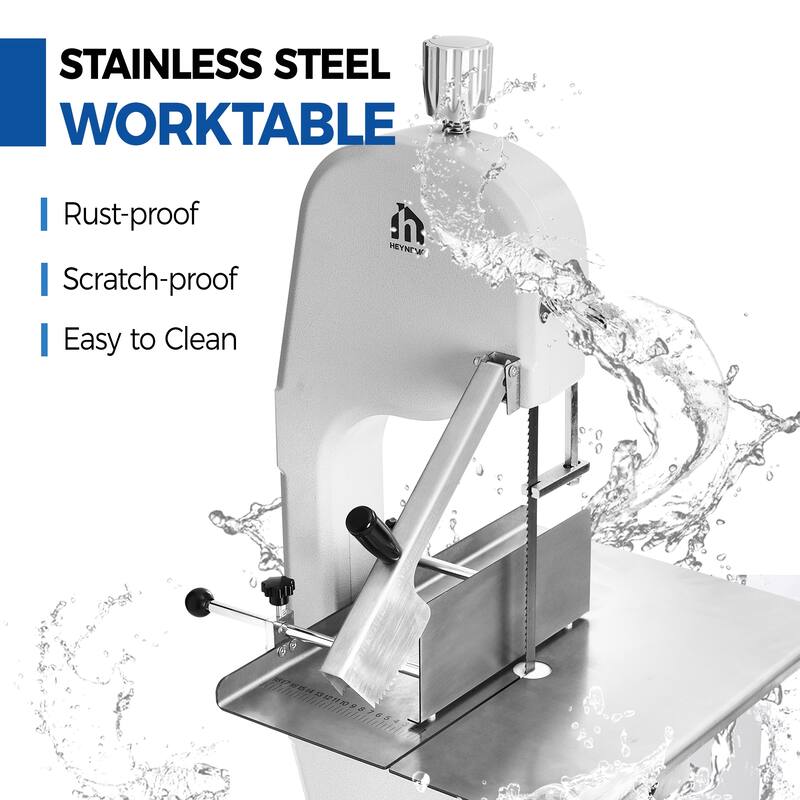 1500W Electric Meat Bandsaw - 33.46'' x 20.08''