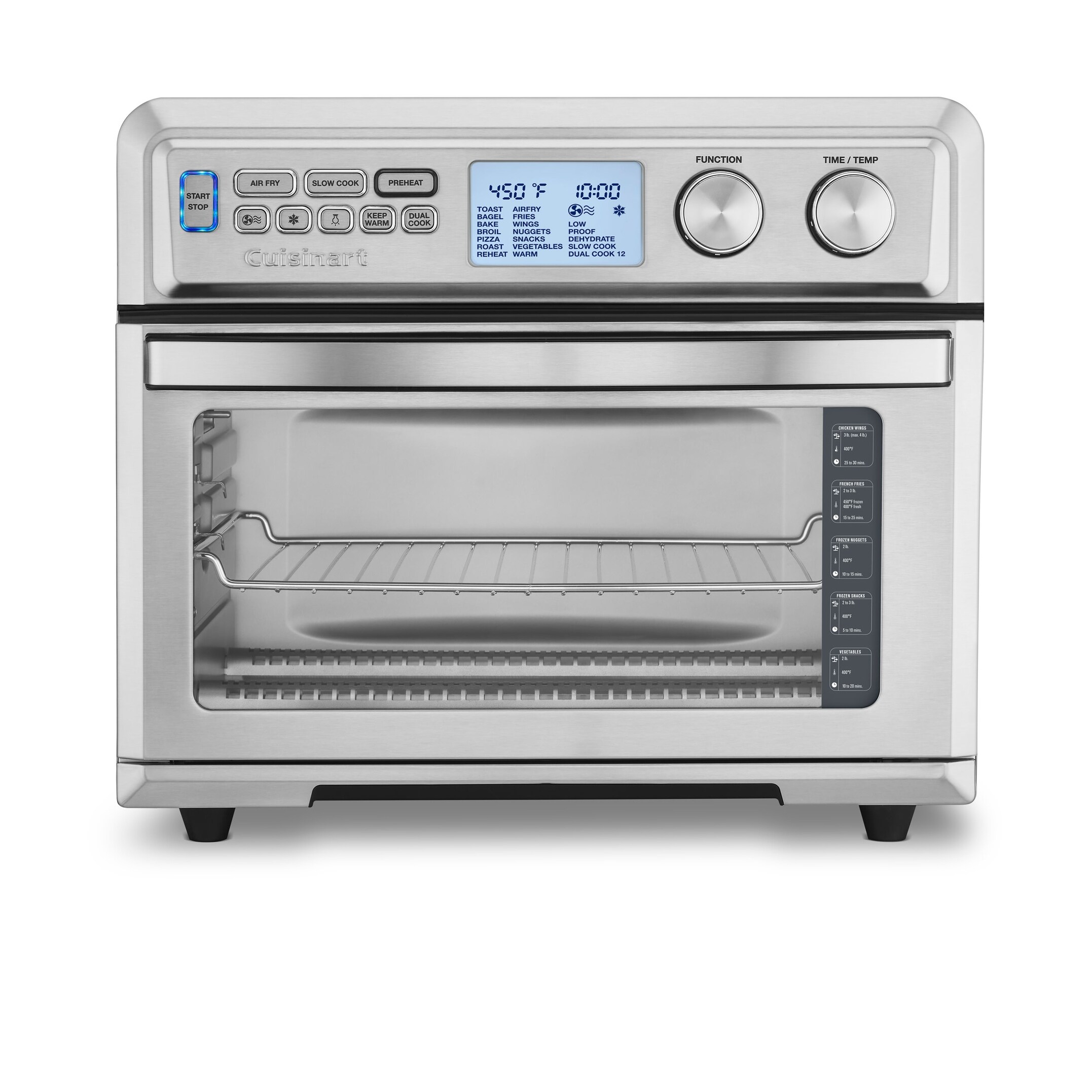 Cuisinart Large Digital Airfry Toaster Oven with Multi Function Cooking