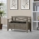 preview thumbnail 2 of 34, Entryway Bench with Flip Up Storage