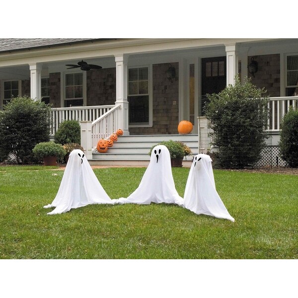 Ghostly Group Outdoor Halloween Prop Decoration 3 Per Set