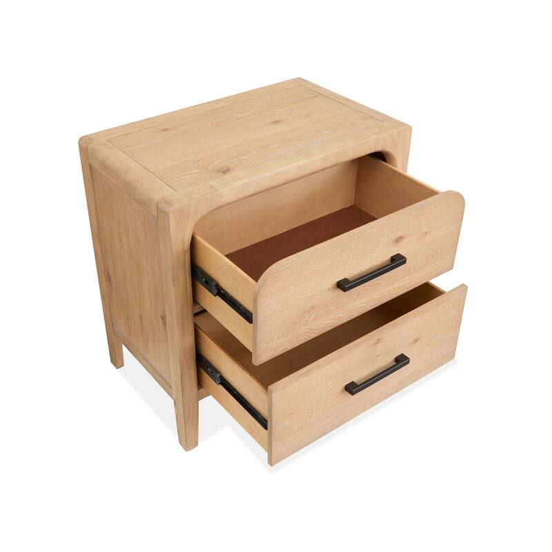 Magnussen Home Somerset Butternut Drawer Nightstand