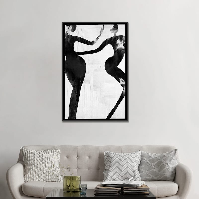 iCanvas "Let's Dance Love I" by Nikki Chu Framed Canvas Print