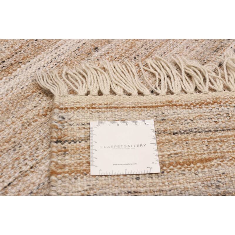Boho Tan Kilim 5'3" x 7'6" - 5'3 x 7'6