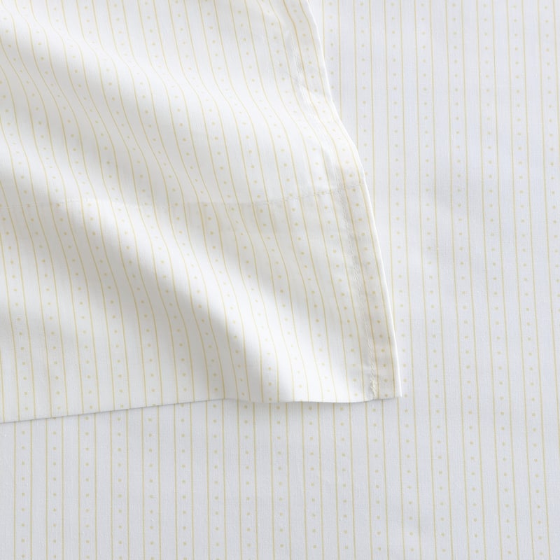 Martha Stewart Printed Cotton Percale Sheet Set