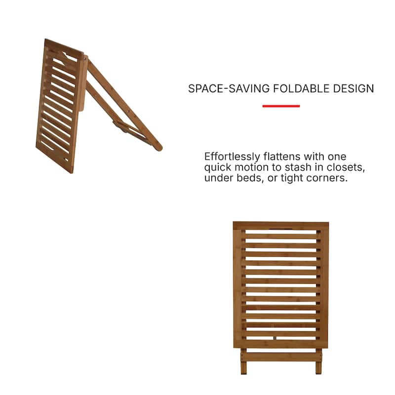 Bali Solid Bamboo Folding Luggage Rack