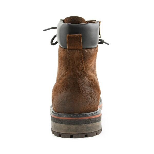 the asher boot in suede and leather