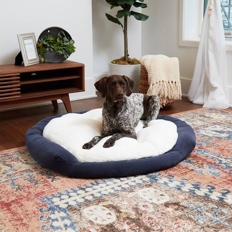 Happy Hounds Moxy Slate Donut Dog Bed