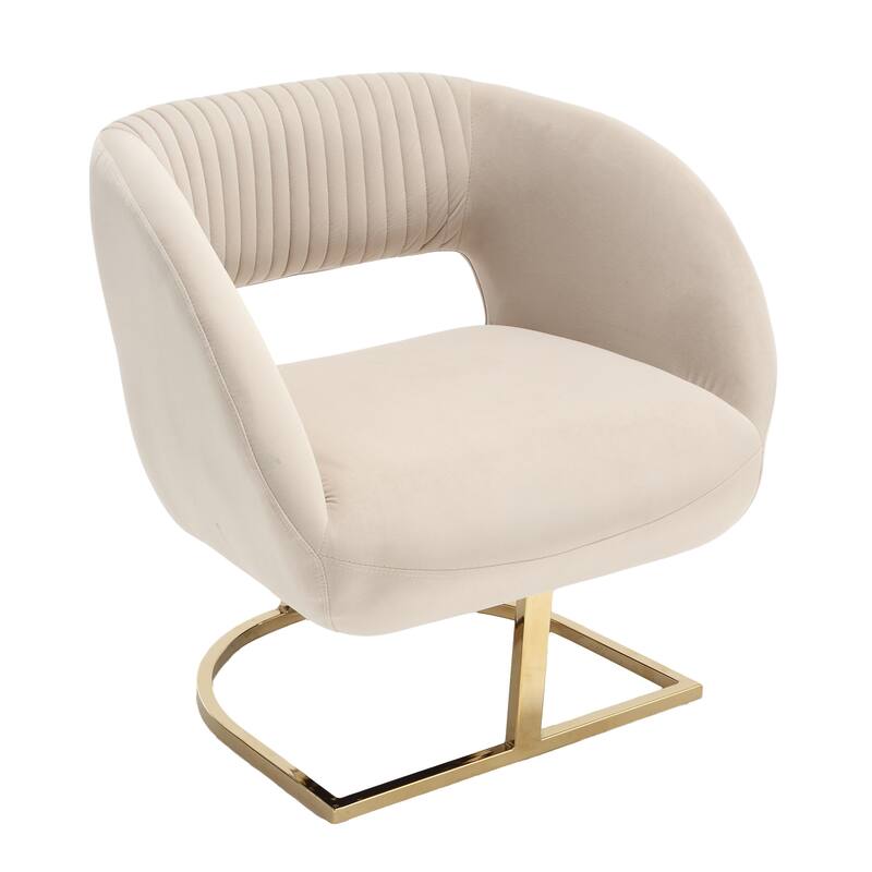 Upholstered Tufted Living Room Chair