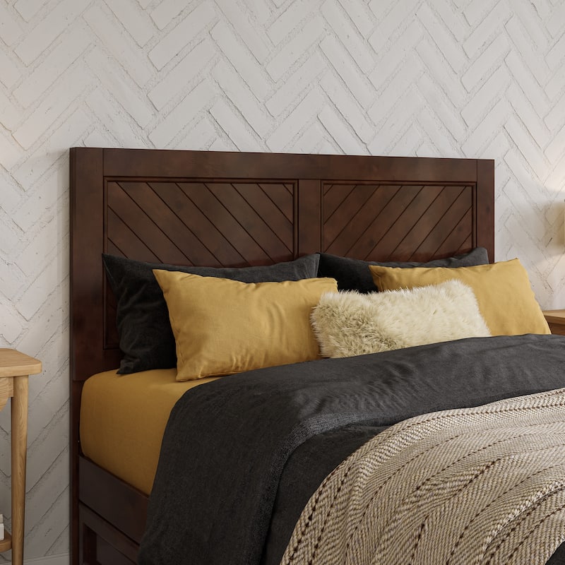 AFI Canyon Wood Headboard with Attachable Charger