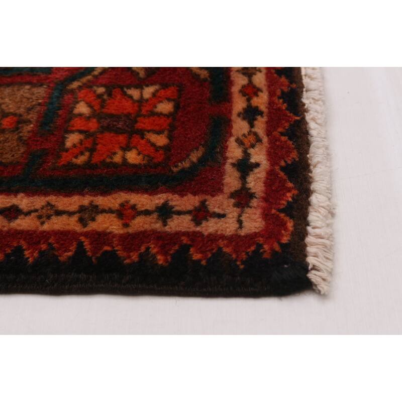 ECARPETGALLERY Hand-knotted Konya Anatolian Red Wool Rug - 3'8 x 10'2