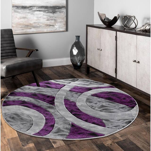 Orelsi Collection Abstract Area Rug