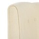 preview thumbnail 13 of 16, Modern Club Chair with Button-Tufted Back & Tonal Piping - Contemporary Upholstered Tub Chair with Sturdy Birch Wood Legs