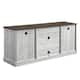 54" Faux Raw Wood TV Stand for 60" TVs - 54" in Width