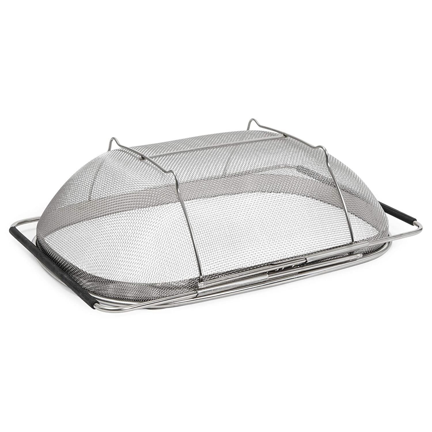 collapsible metal strainer