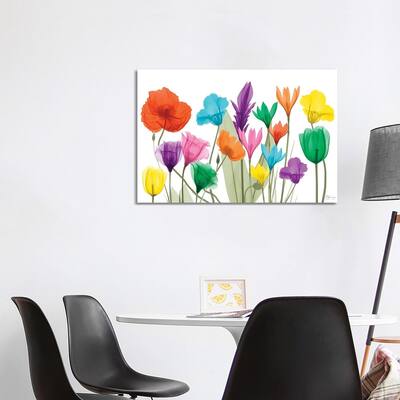 iCanvas "Pretty Floral Jewels I" by Albert Koetsier Canvas Print