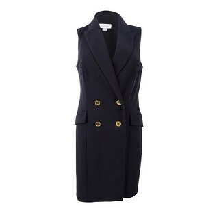 women's black blazer dress