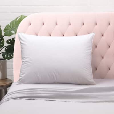 Allied Home Living Luxe Leopard White Down Cotton Pillow