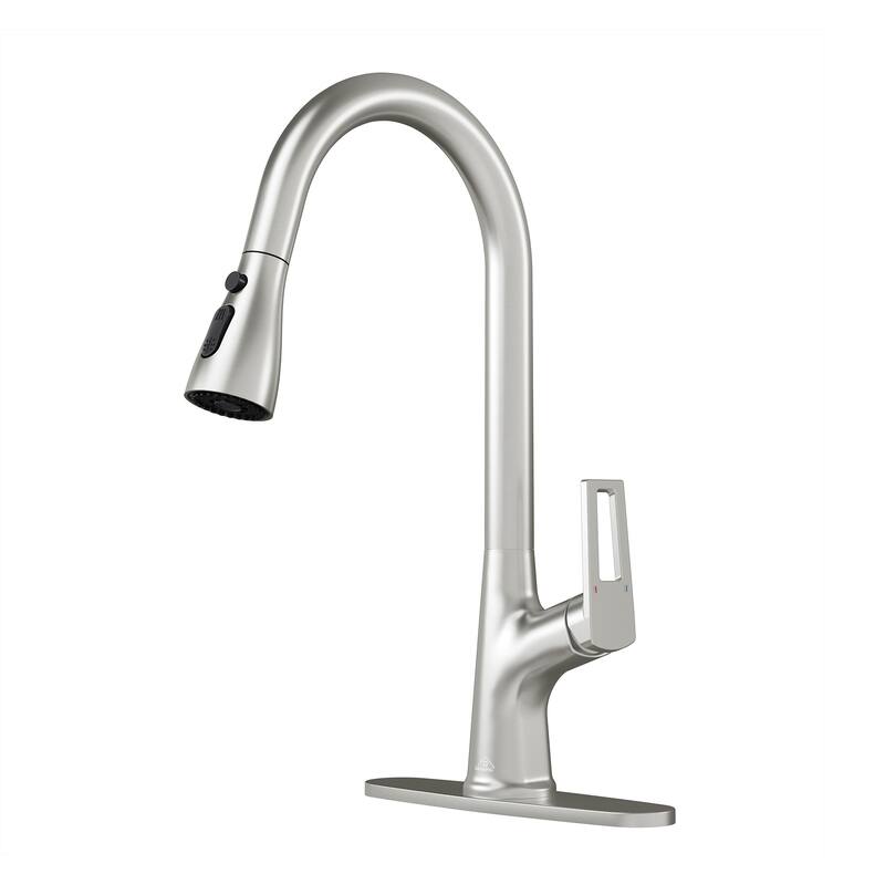Single Handle Pull Down Sprayer Kitchen Faucet