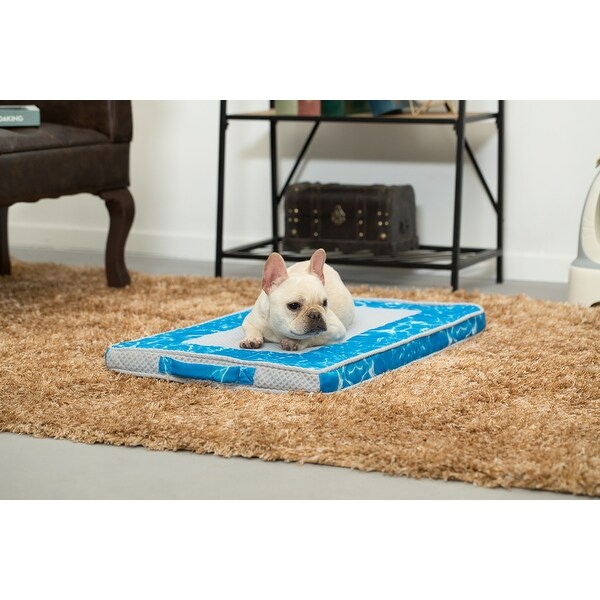 self cooling dog bed
