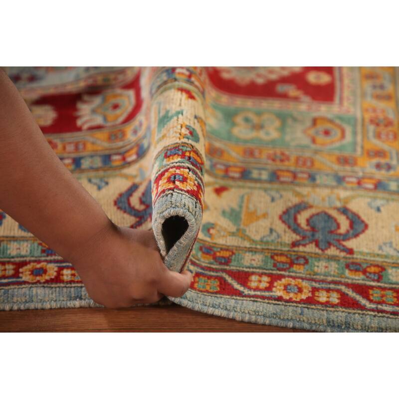 Kazak Oriental Area Rug Handmade Bedroom Wool Carpet - 6'9" x 9'9"