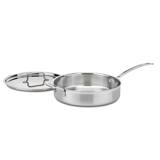 Cuisinart CS19-16MR Chef's Classic Stainless 1-1/2-Quart Saucepan with  Cover, Metallic Red - Bed Bath & Beyond - 22547249