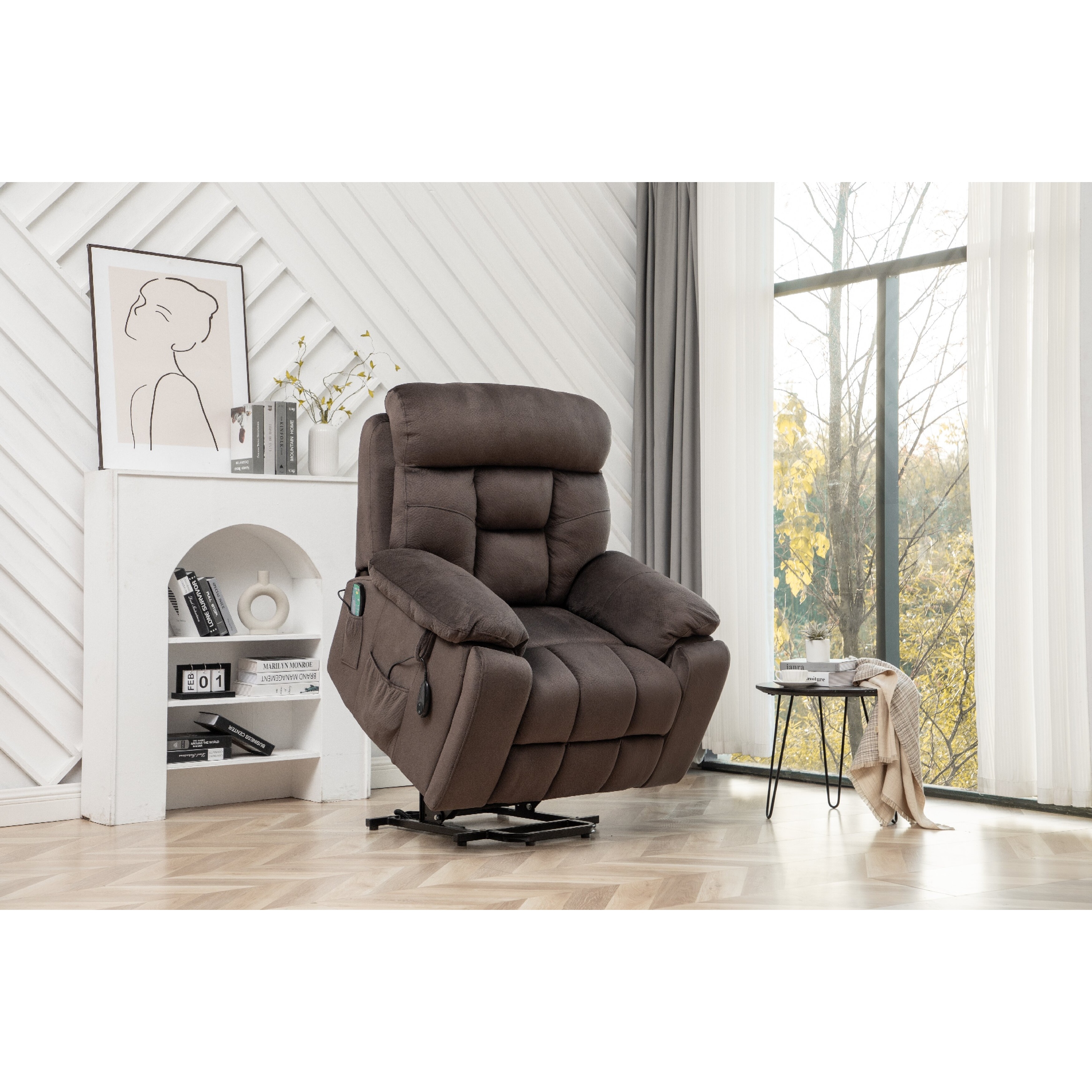 Living Room Power Electric Recliners for Elderly Three position