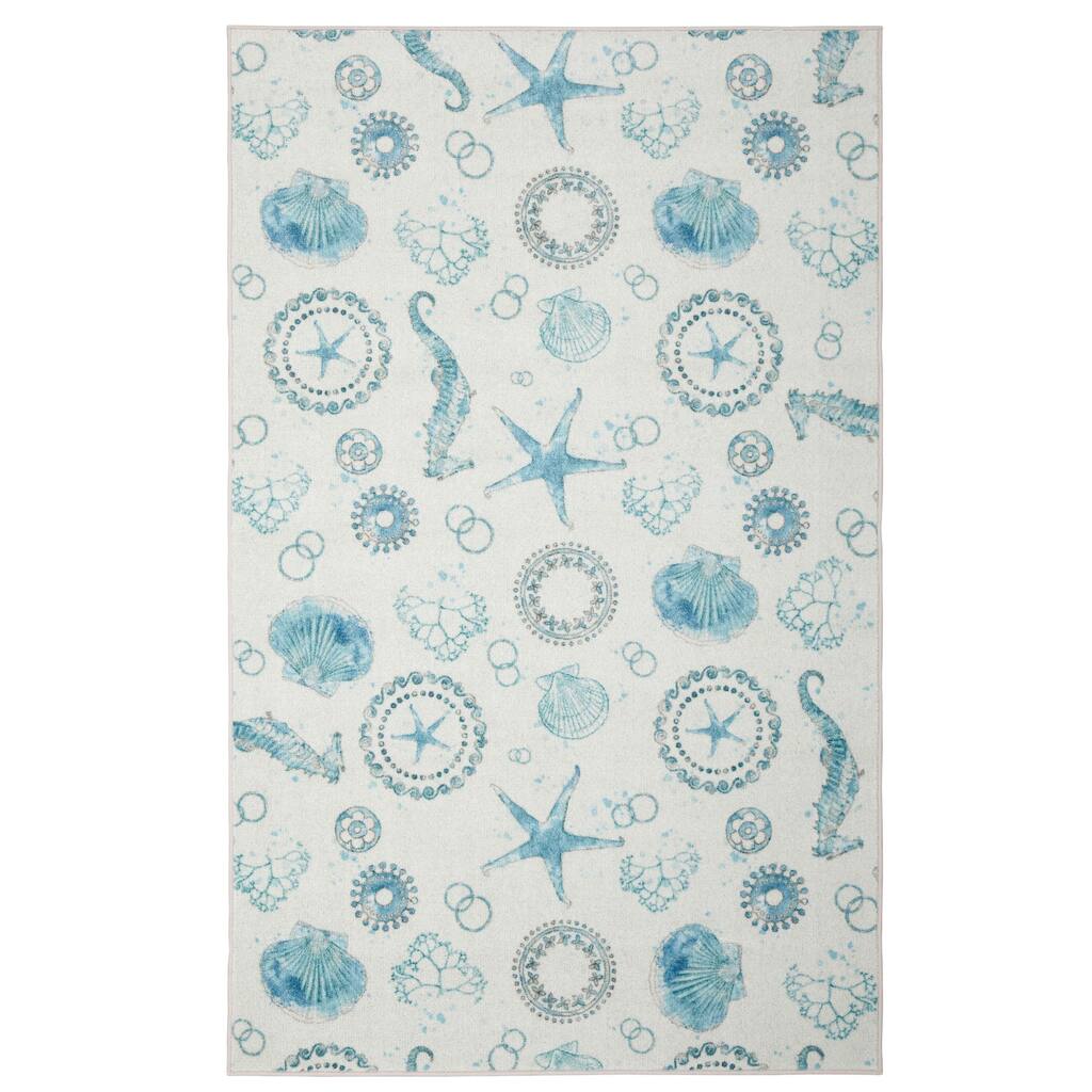 Mohawk Home Seaside Splash Coastal Area Rug