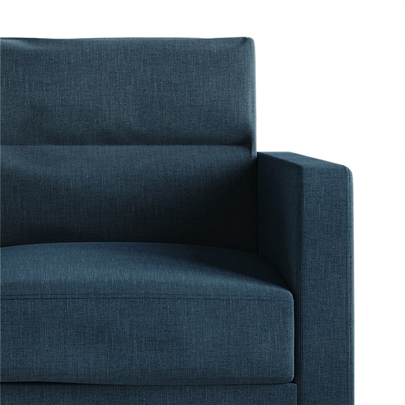 CraftPorch Clean and Minimalist Linen Upholstered Sofa