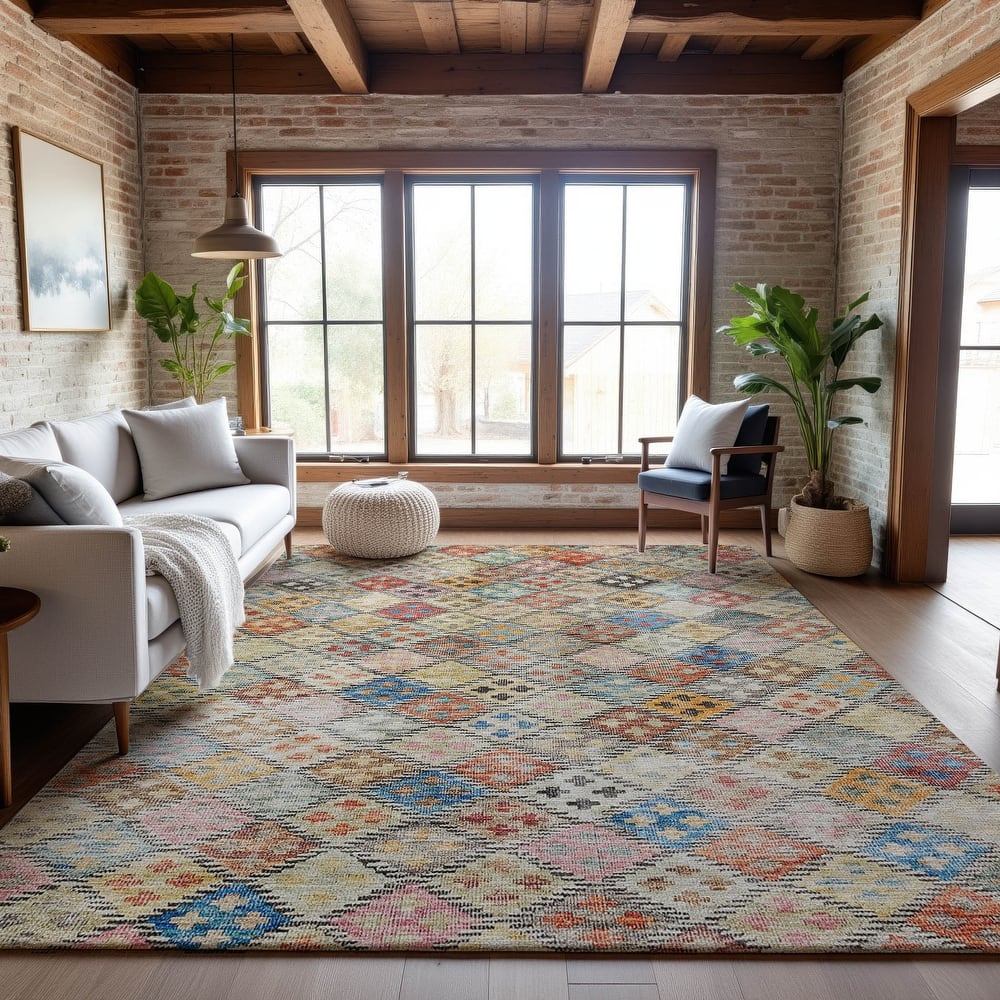 Premium Washable Super Soft Global Boho Mayfield Rug
