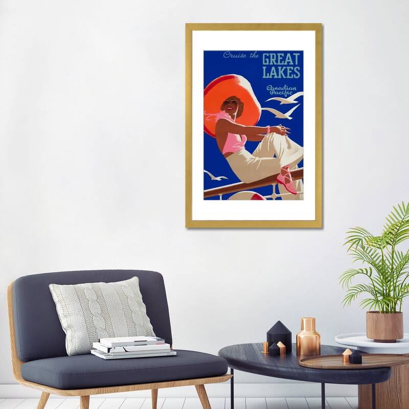 iCanvas "Cruise the Great Lakes Canadian Pacific" by Print Collection