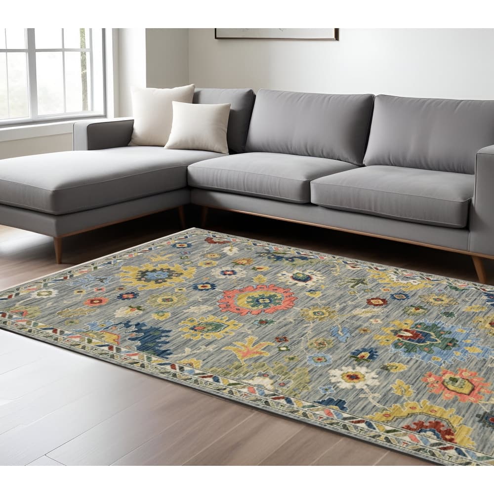HomeRootsOriental Traditional Rectangle Area Rug