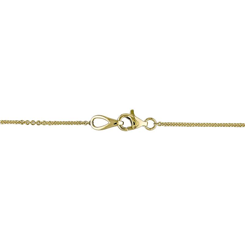 Miadora 3/4ct TDW Diamond Station Necklace in 14k Yellow Gold