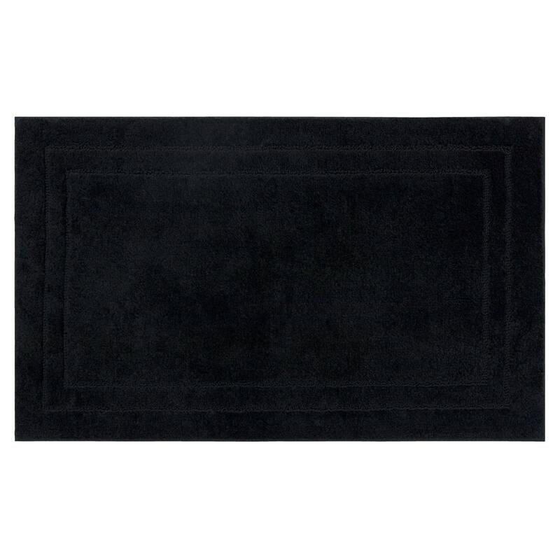Mohawk Home Diplomat Machine Washable Bath Mat - 1' 5" x 2' - Black Diplomat