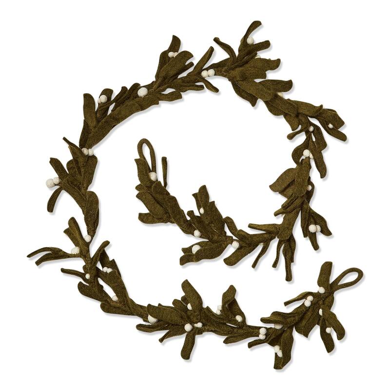 Mistletoe Wool Garland