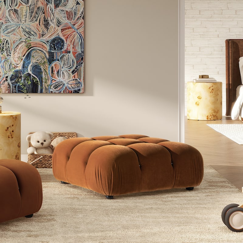 Marcel 36" Bubble Modular Modern Cocktail Ottoman