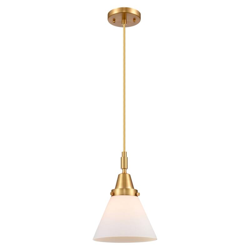 Innovations Lighting 447-1P-G41 Cone 8" Wide Mini Pendant with Matte