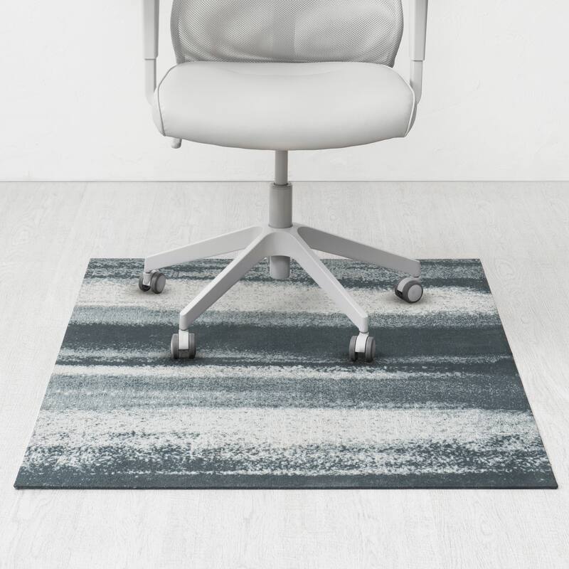 Jani 36"x48" Rug'd Chair Mat-Rug Style Office Chairmat for Carpet & Hard Floors| 0.25" Thick |Non-Slip, Foldable Desk Chair Mat -  0.25" Thick |Non-Slip, Foldable Desk Chair Mat|Neosho