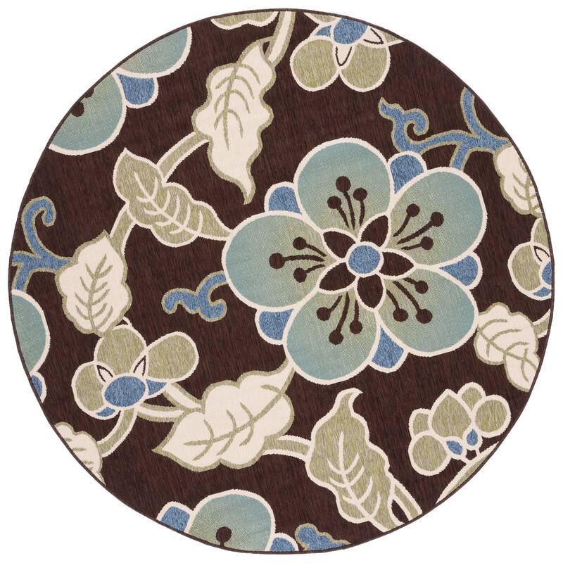 SAFAVIEH Veranda Mefkure Indoor/ Outdoor Waterproof Patio Backyard Rug