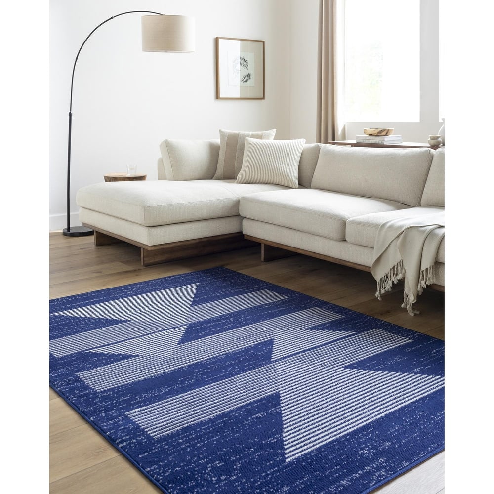 Livabliss Alara Modern Geometric Area Rug
