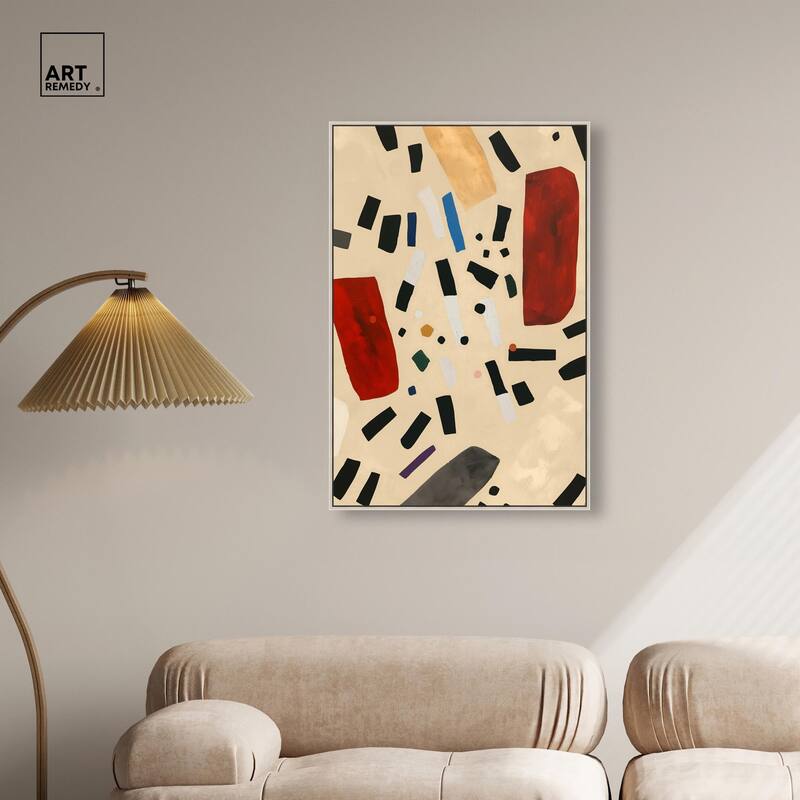 Mindscape Mosaic II Canvas by Art Remedy